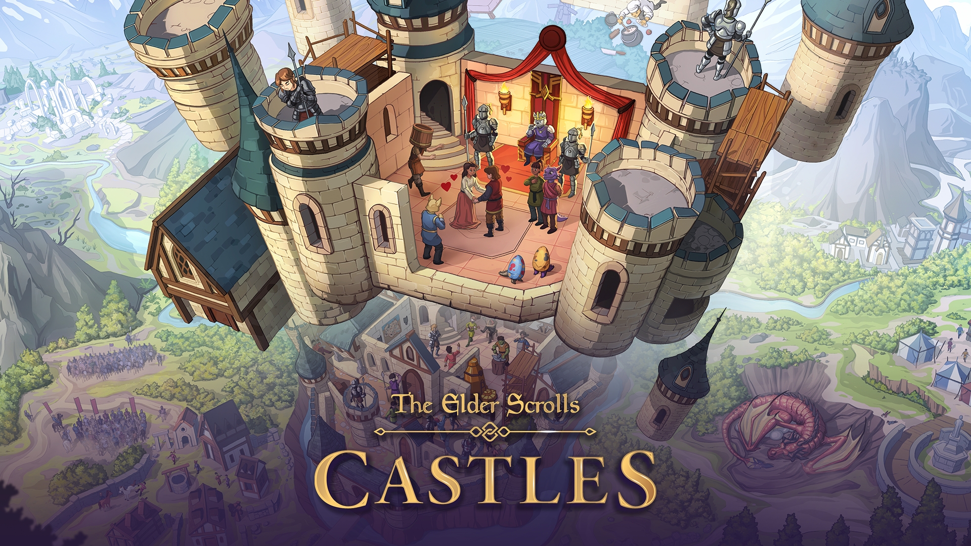 Simulation game The Elder Scrolls: Castles now available in Early