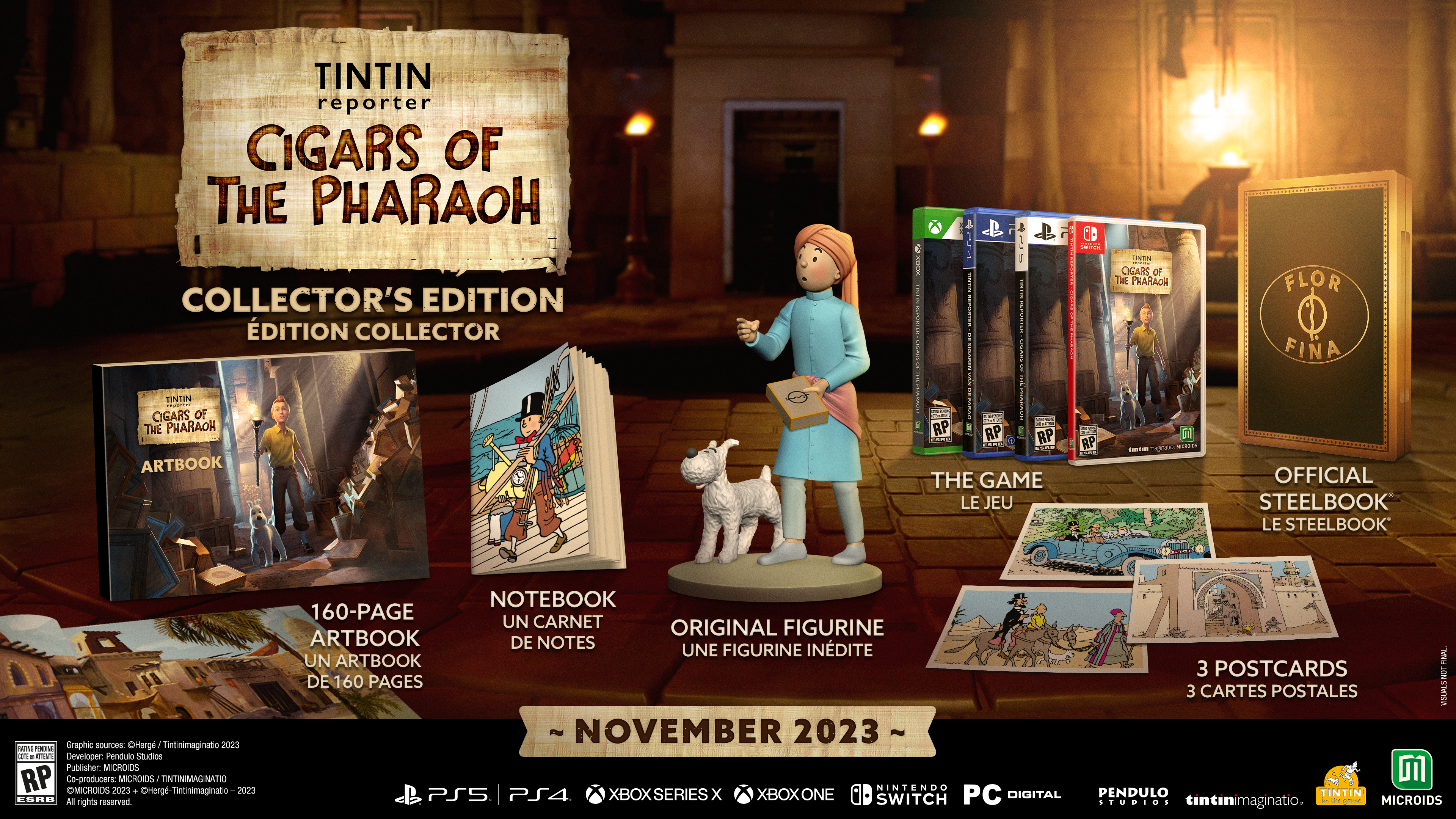 RVCS Games - Tintin Reporter: Os Charutos do Faraó PS4 / PS5