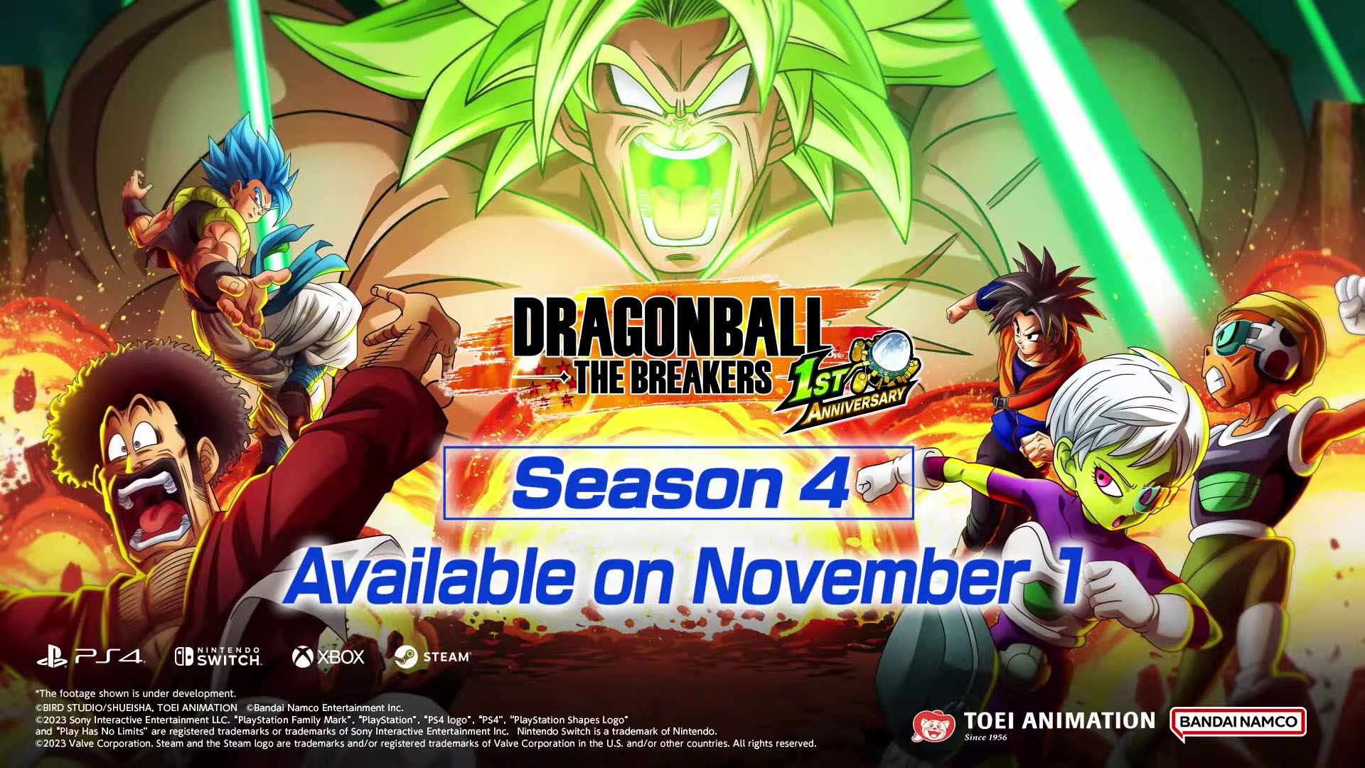 Dragon Ball: The Breakers to enter Season 4 on November 1