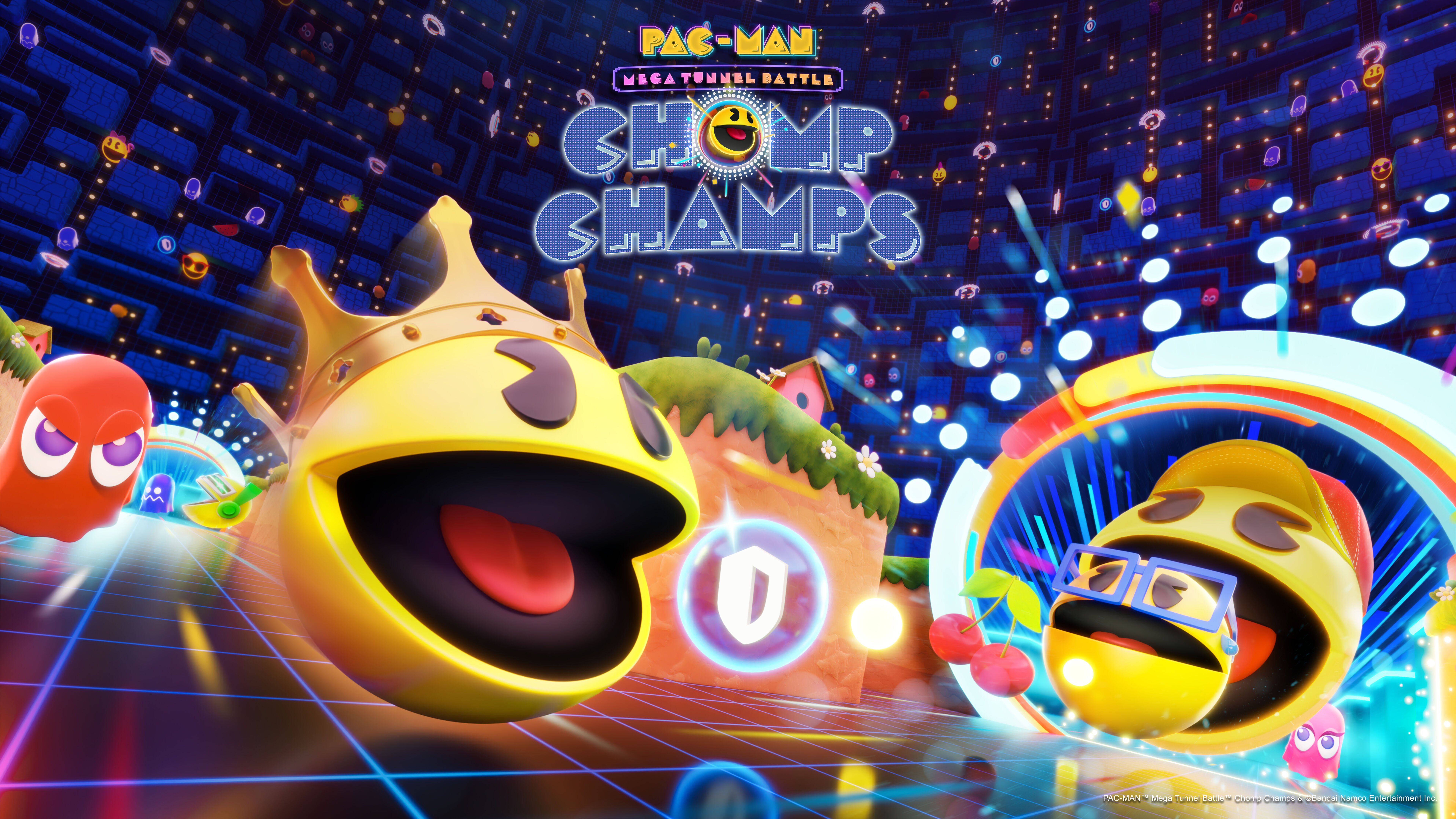 PAC-MAN Mega Tunnel Battle: Chomp Champs announced for PS5, Xbox Series,  PS4, Xbox One, Switch, and PC - Gematsu