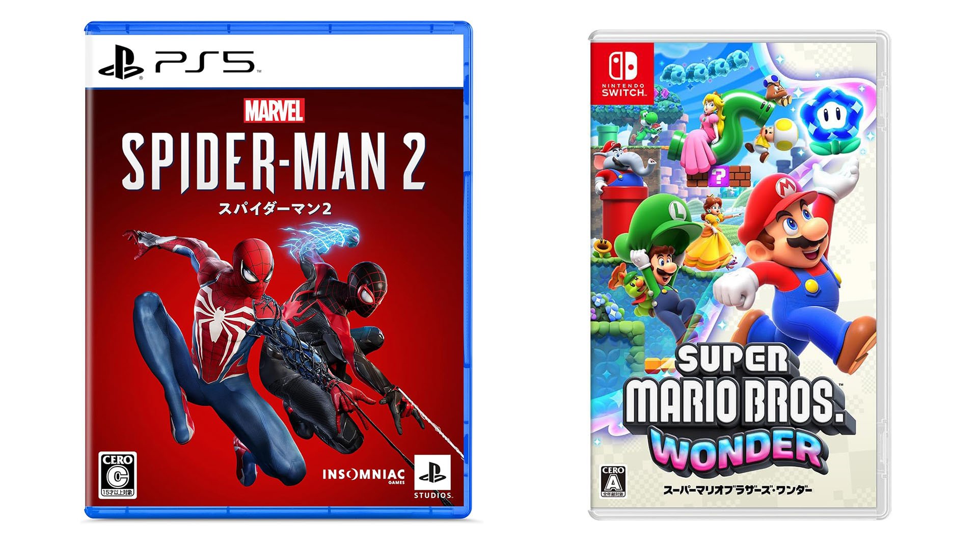 Marvel's Spider-Man 2, Mario Wonder e mais: lançamentos de outubro