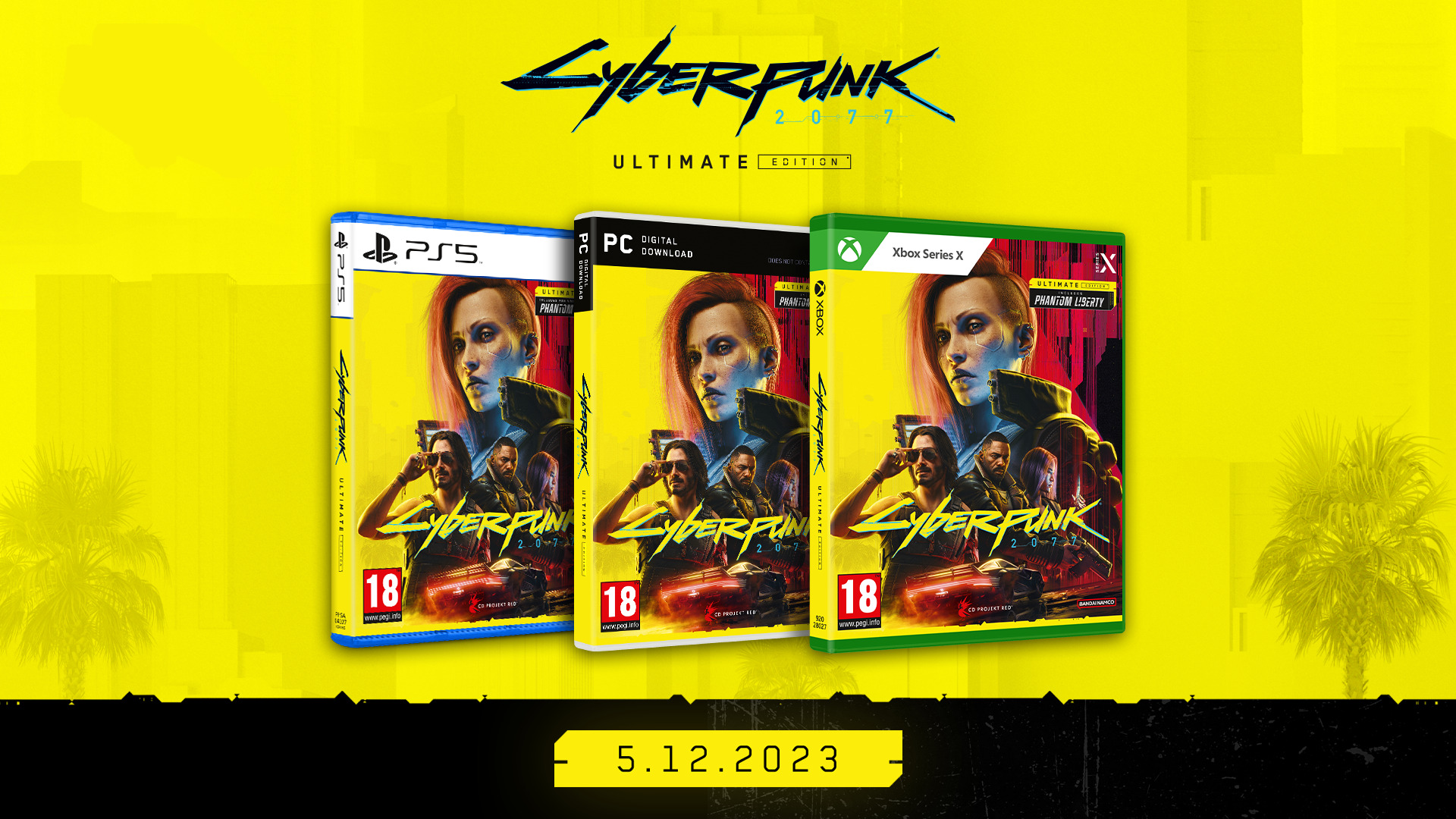 The PS5 and Xbox Series X/S versions of 'Cyberpunk 2077' are out now