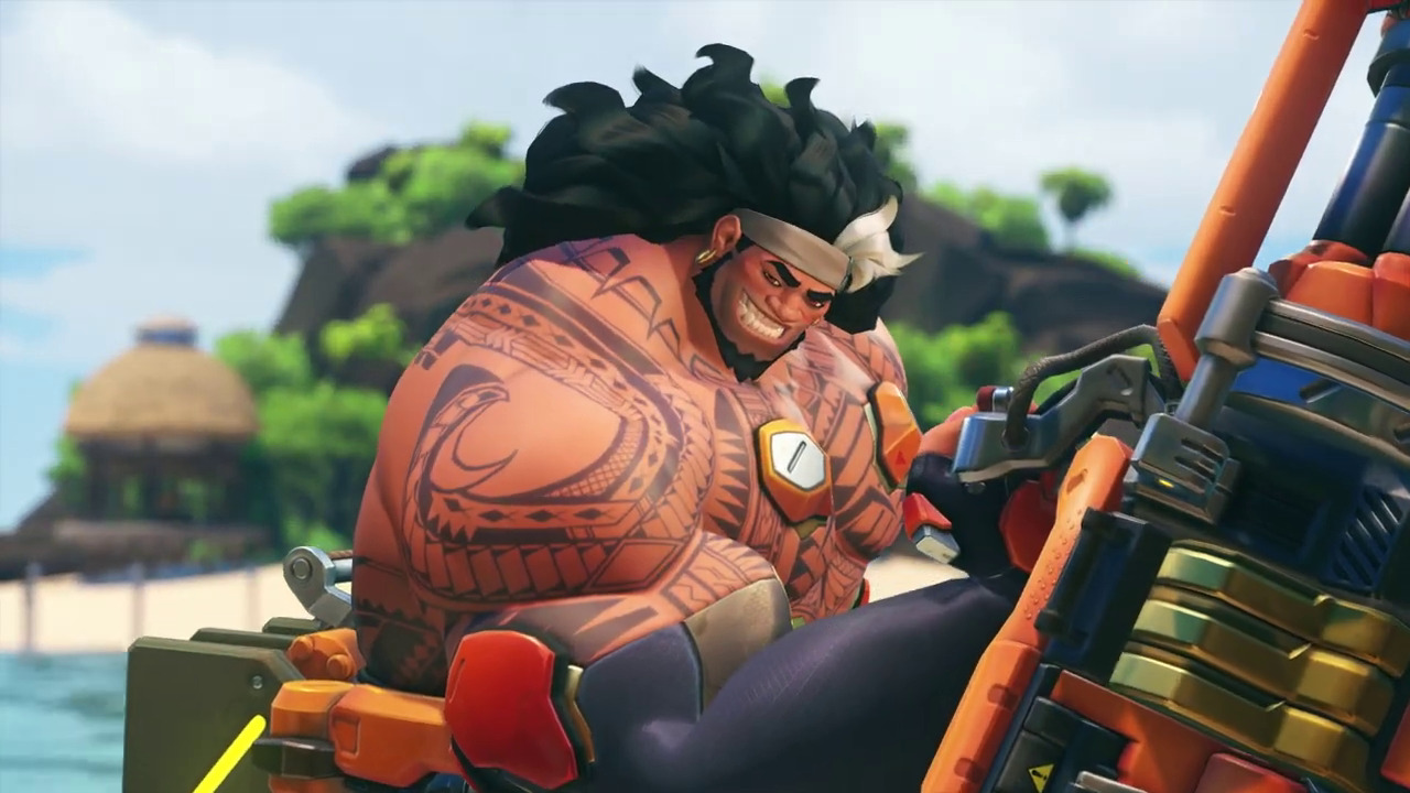 #
      Overwatch 2 reveals new playable hero Mauga