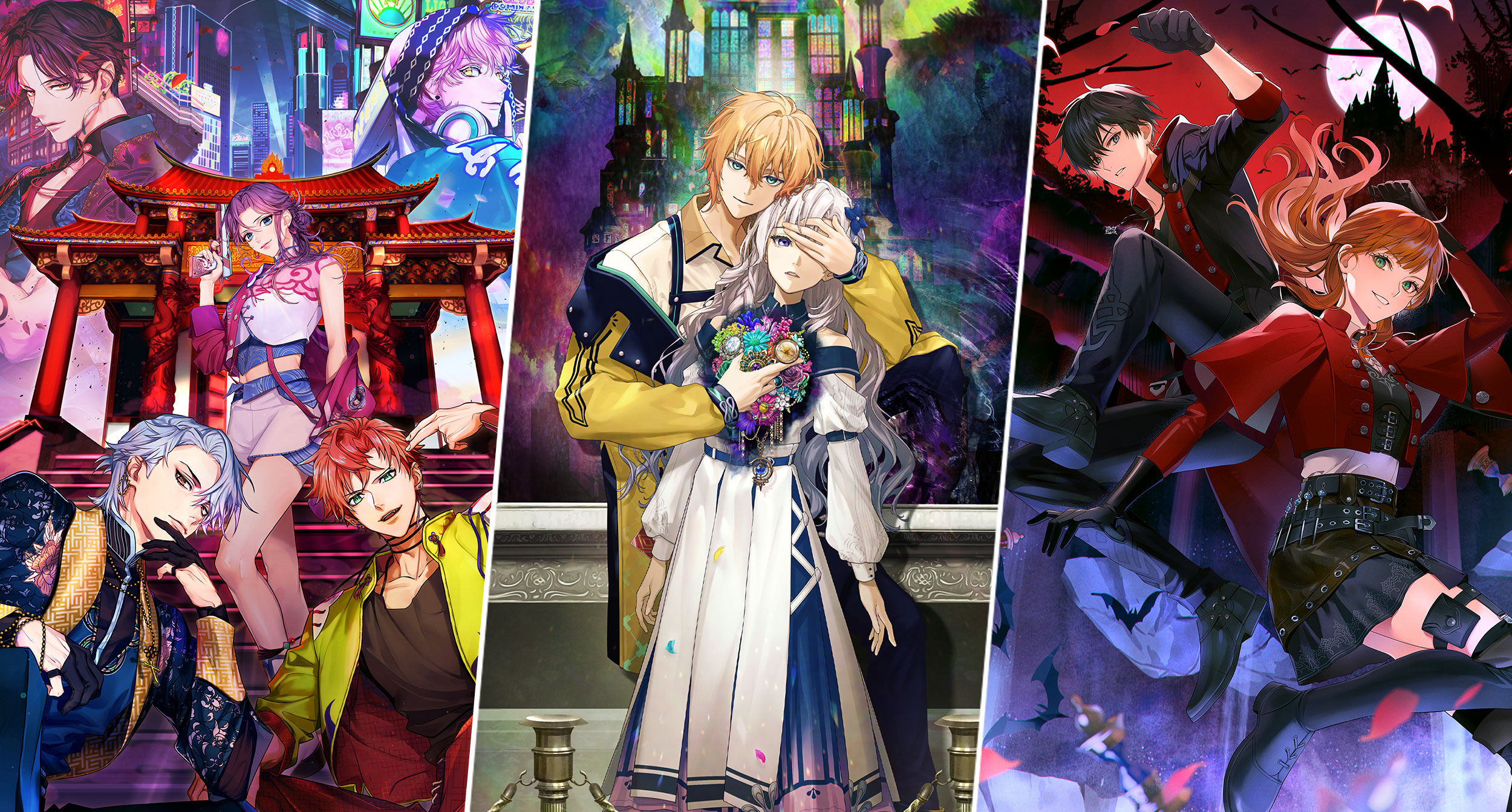 #
      Voltage announces otome visual novels Project Code Kaleido Tower, Project Code Neon Mafia, and Project Code Vampire Hunter for Switch