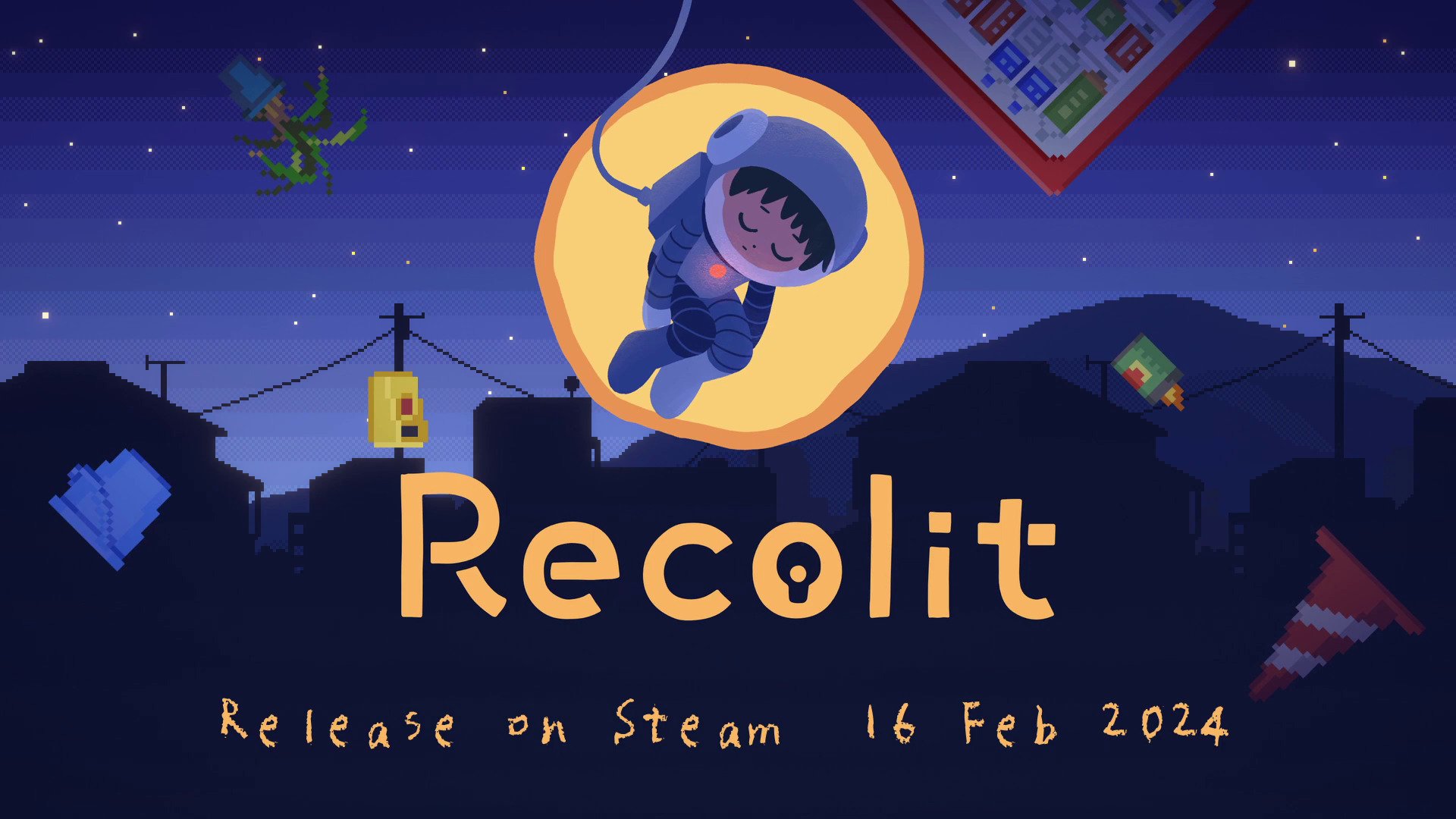 #
      Pixel art puzzle adventure game Recolit for PC launches February 16, 2024
