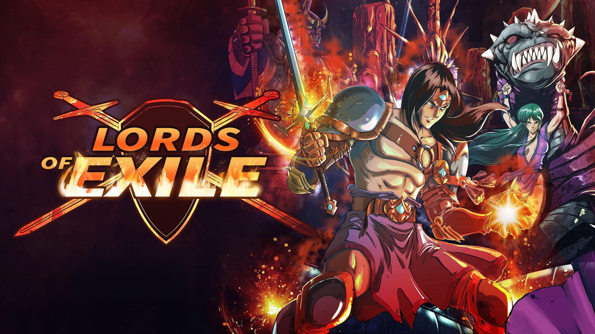 #
      Side-scrolling action platformer Lords of Exile launches February 14 for PS4, Xbox One, Switch, and PC