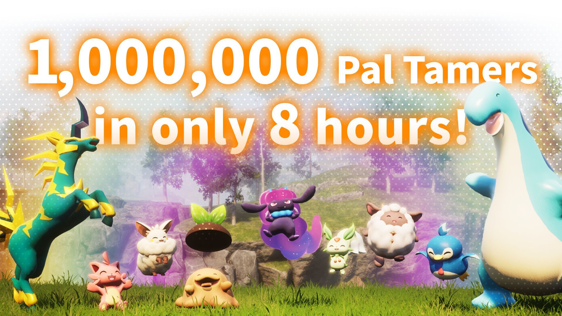 #
      Palworld Early Access sales top one million in eight hours