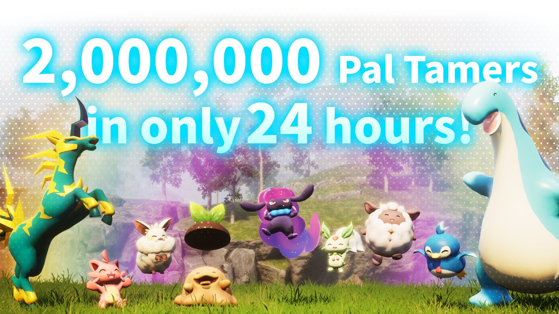 #
      Palworld Early Access sales top two million in 24 hours