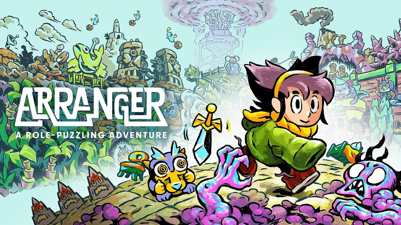 Puzzle adventure game Arranger: A Role-Puzzling Adventure announced for PS5, Switch, and PC
