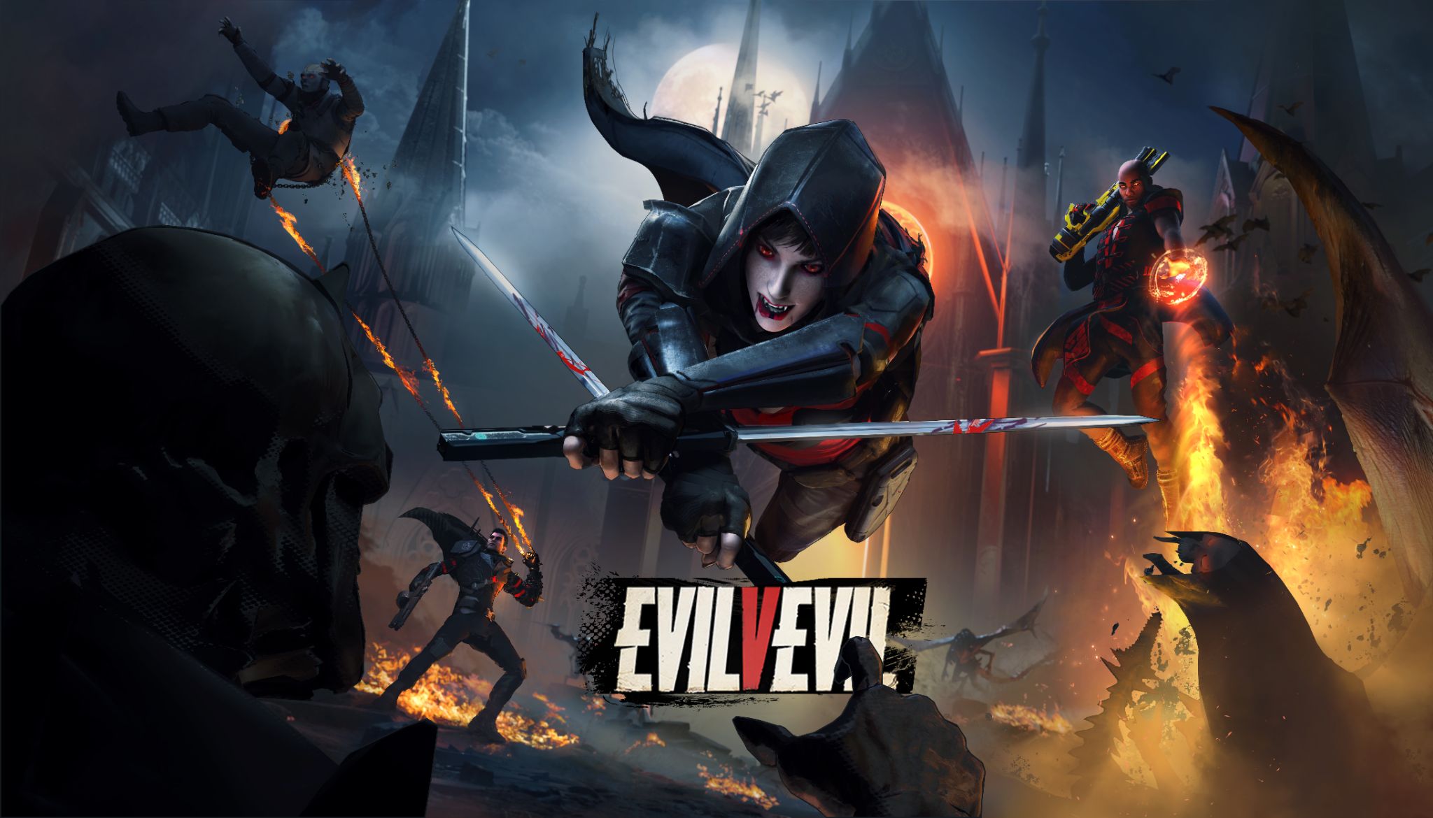 #
      Vampire first-person shooter EvilVEvil launches this summer for PS5, Xbox Series, and PC