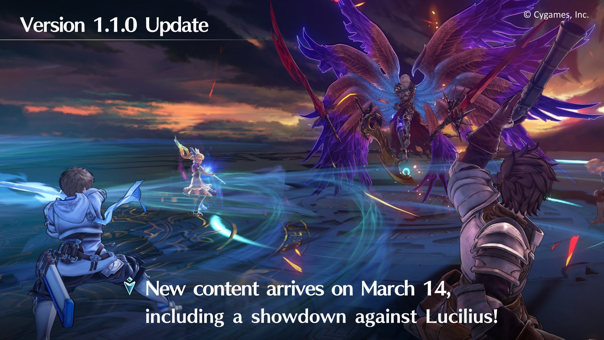 #
      Granblue Fantasy: Relink version 1.1.0 update launches March 14 – adds Lucilius boss battle