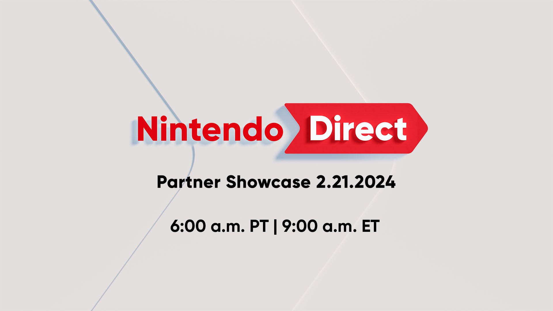 #
      Nintendo Direct Partner Showcase set for February 21