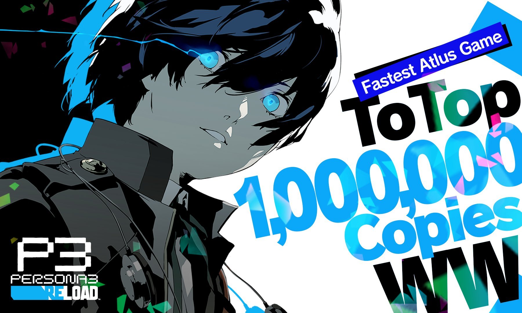 #
      Persona 3 Reload shipments and digital sales top one million