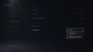 Versión beta del software del sistema PS5