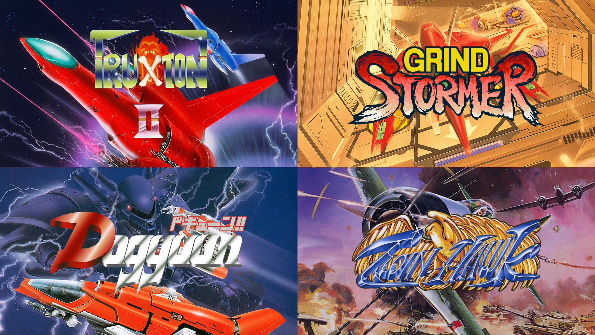#
      Truxton II, Grind Stormer, Dogyuun, and Twin Hawk coming to PC