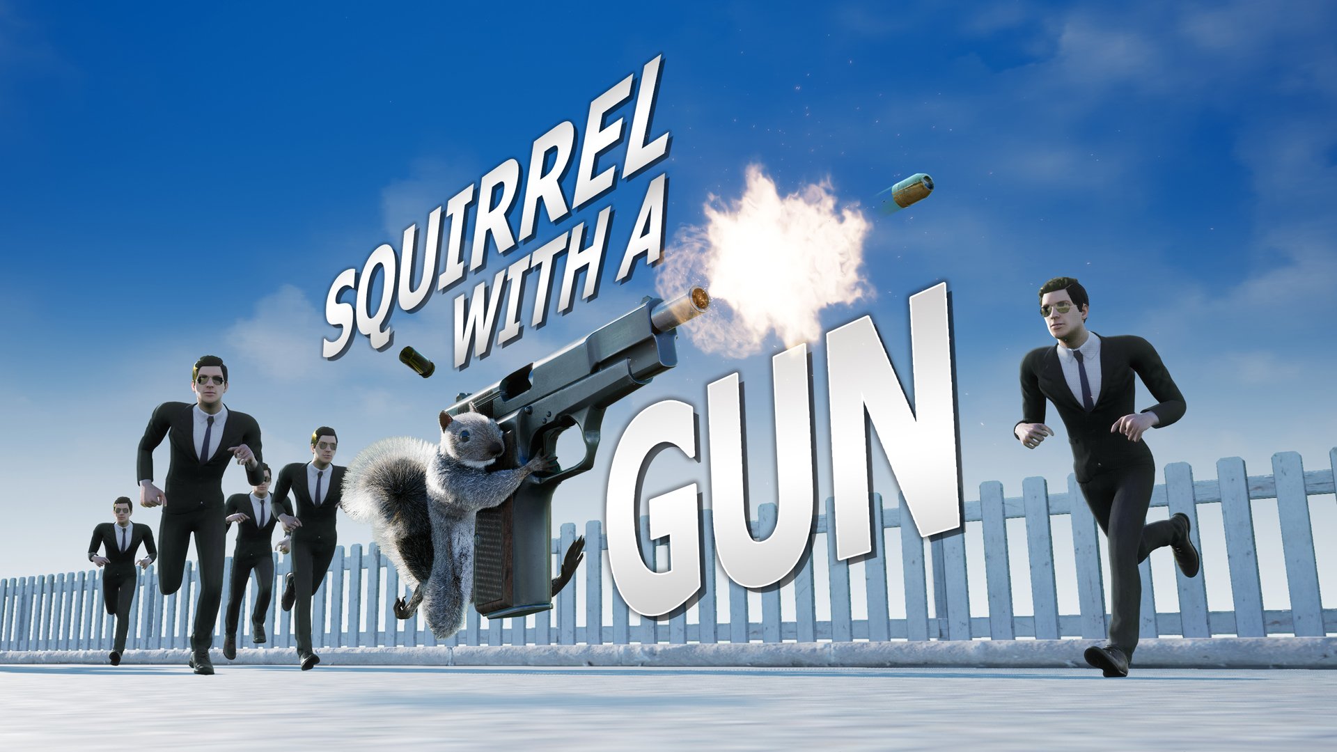 #
      Squirrel with a Gun launches this fall for PS5, Xbox Series, and PC