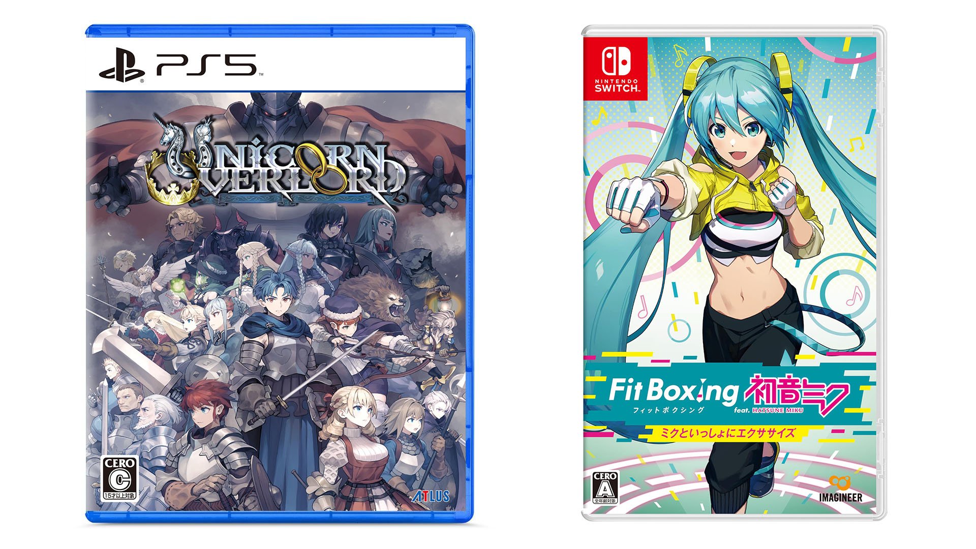 This Week’s Japanese Game Releases: Unicorn Overlord, Fitness Boxing feat. Hatsune Miku: Isshoni Exercise, more