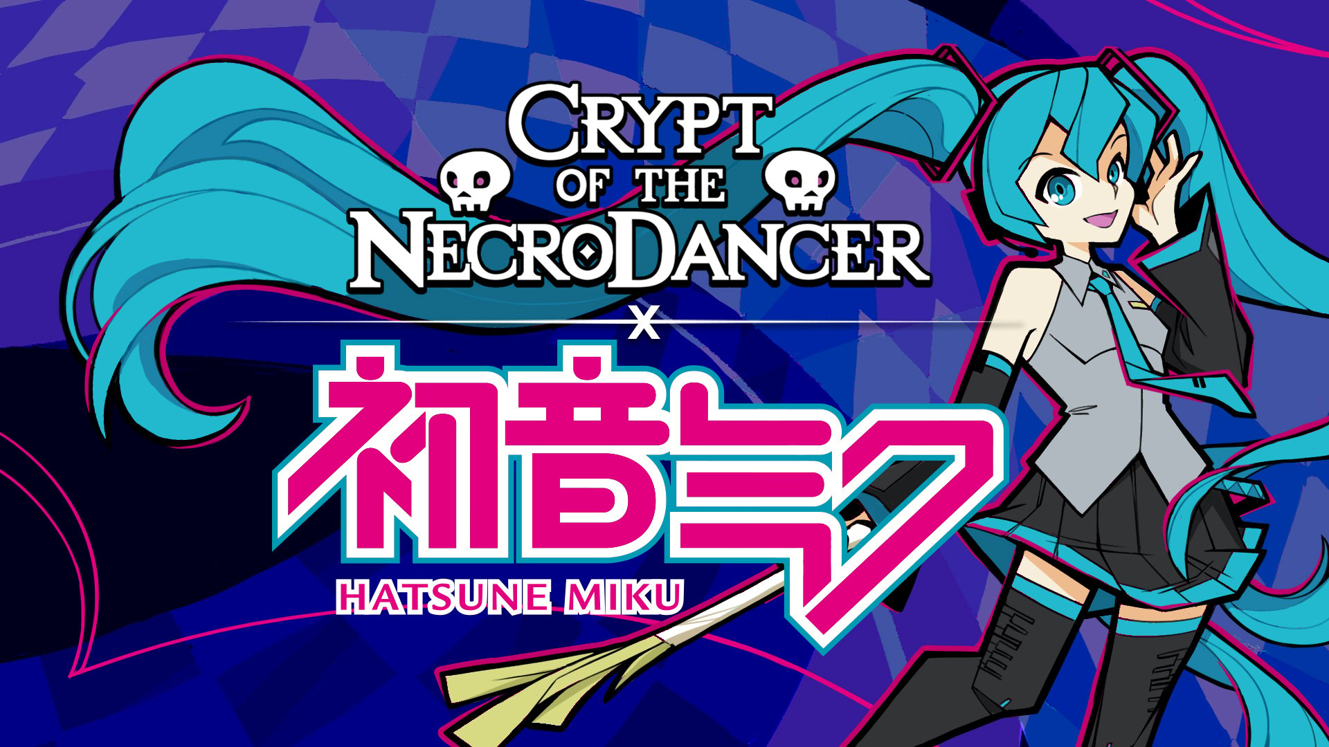 #
      Crypt of the NecroDancer DLC character Hatsune Miku announced