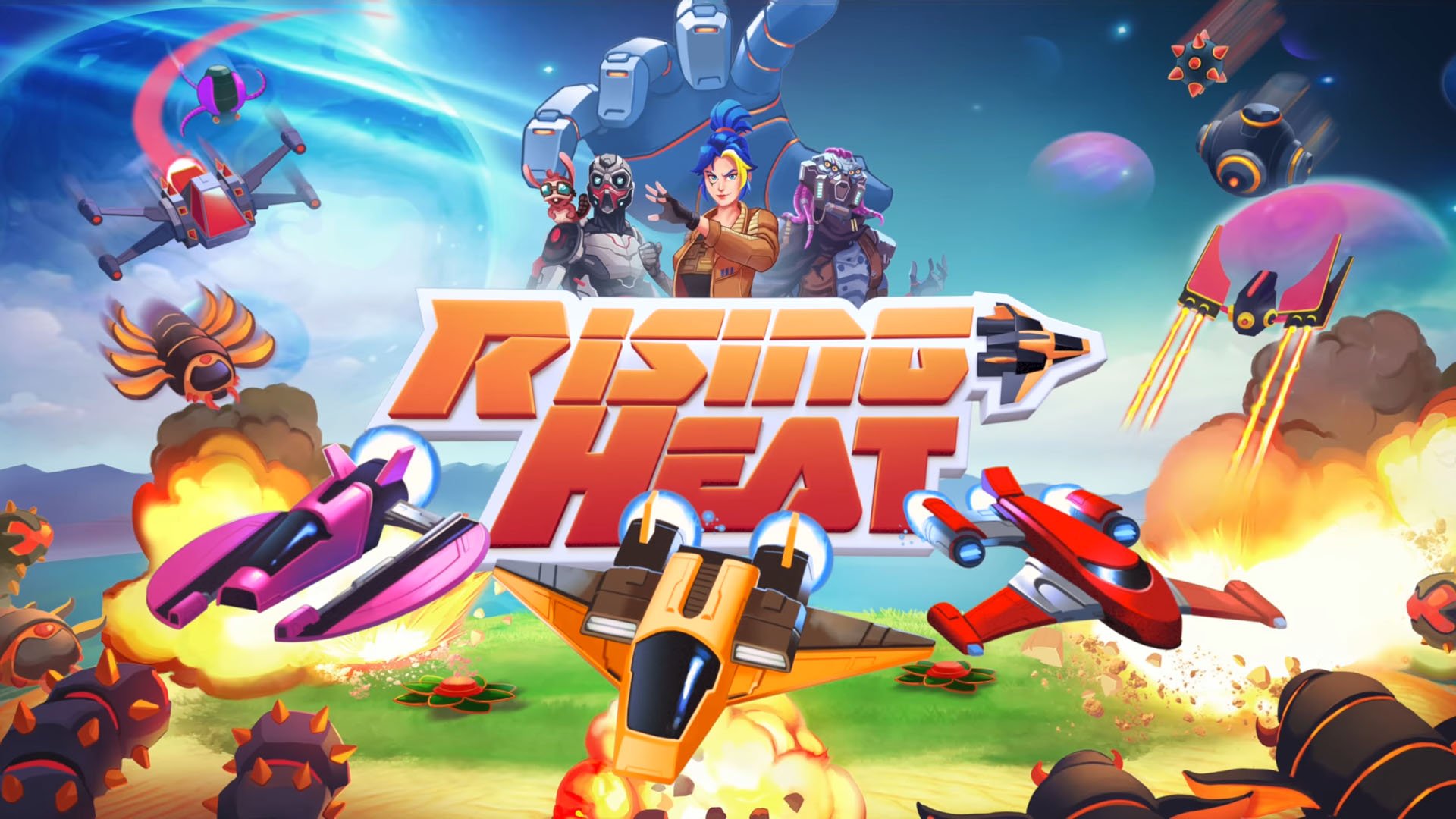 #
      Shoot ’em up action roguelike game Rising Heat announced for PC