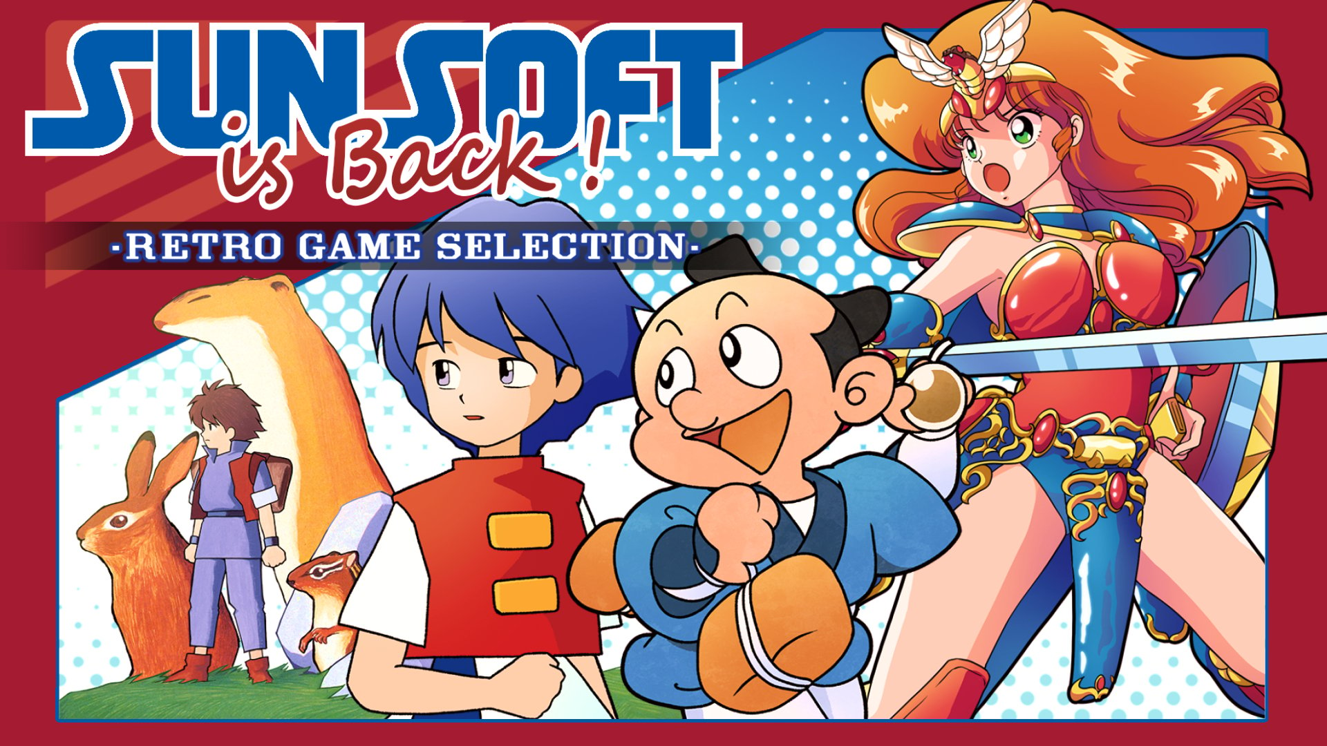 #
      SUNSOFT is Back! Retro Game Selection launches April 18 in Japan for Switch, PC