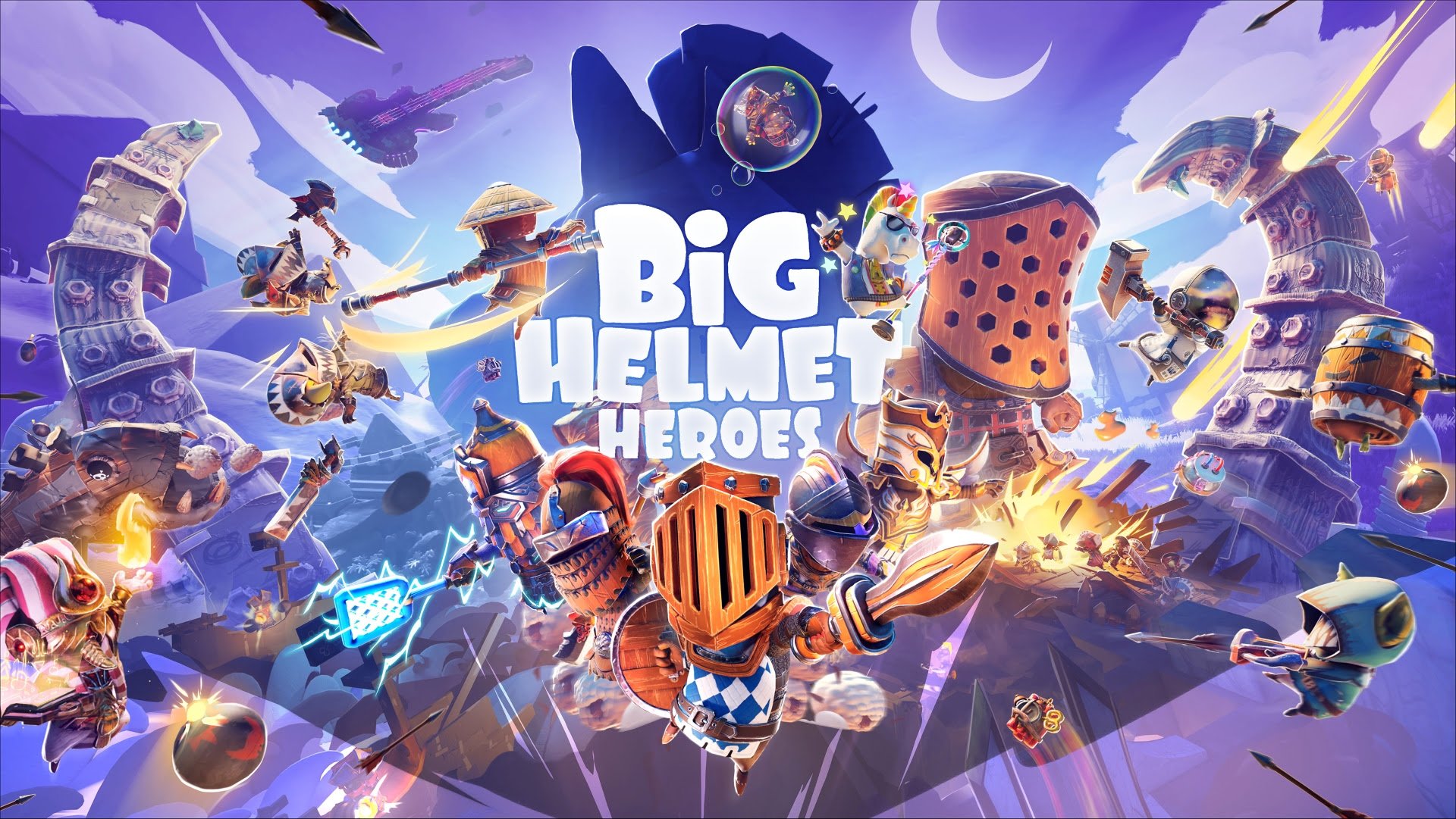 #
      Beat ’em up action adventure game Big Helmet Heroes announced for PS5, Xbox Series, and PC