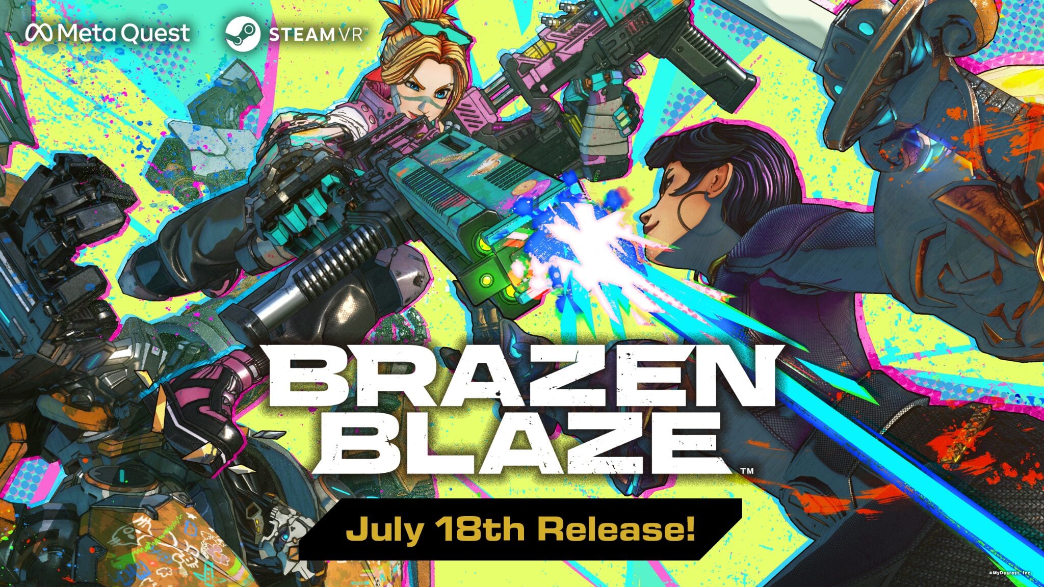 Brazen Blaze launches July 18