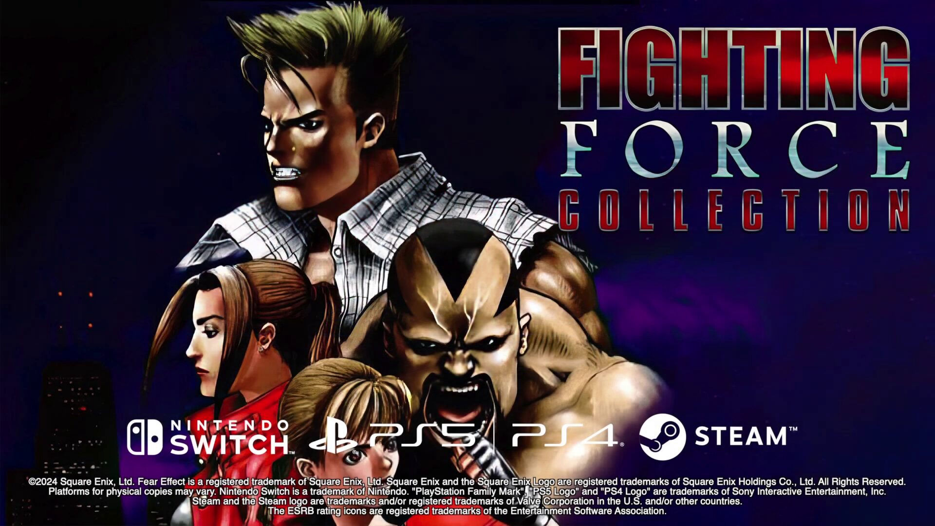 Fighting Force Collection announced for PS5, PS4, Switch, and PC