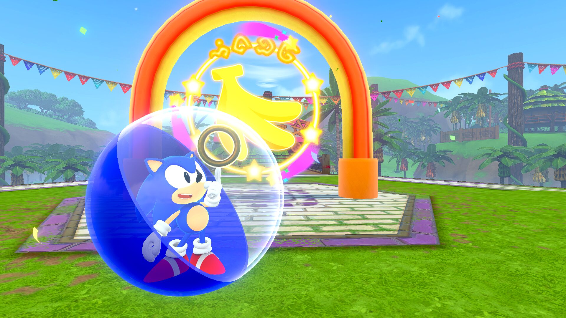 #
      Super Monkey Ball: Banana Rumble DLC ‘SEGA Pass’ – Sonic, Tails, Knuckles, and Amy trailer, screenshots