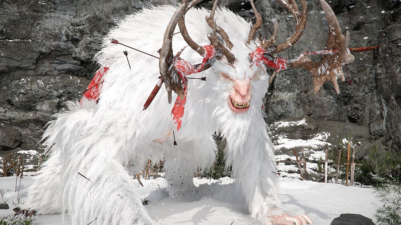 Crimson Desert ‘White Horn Boss Battle’ gameplay
