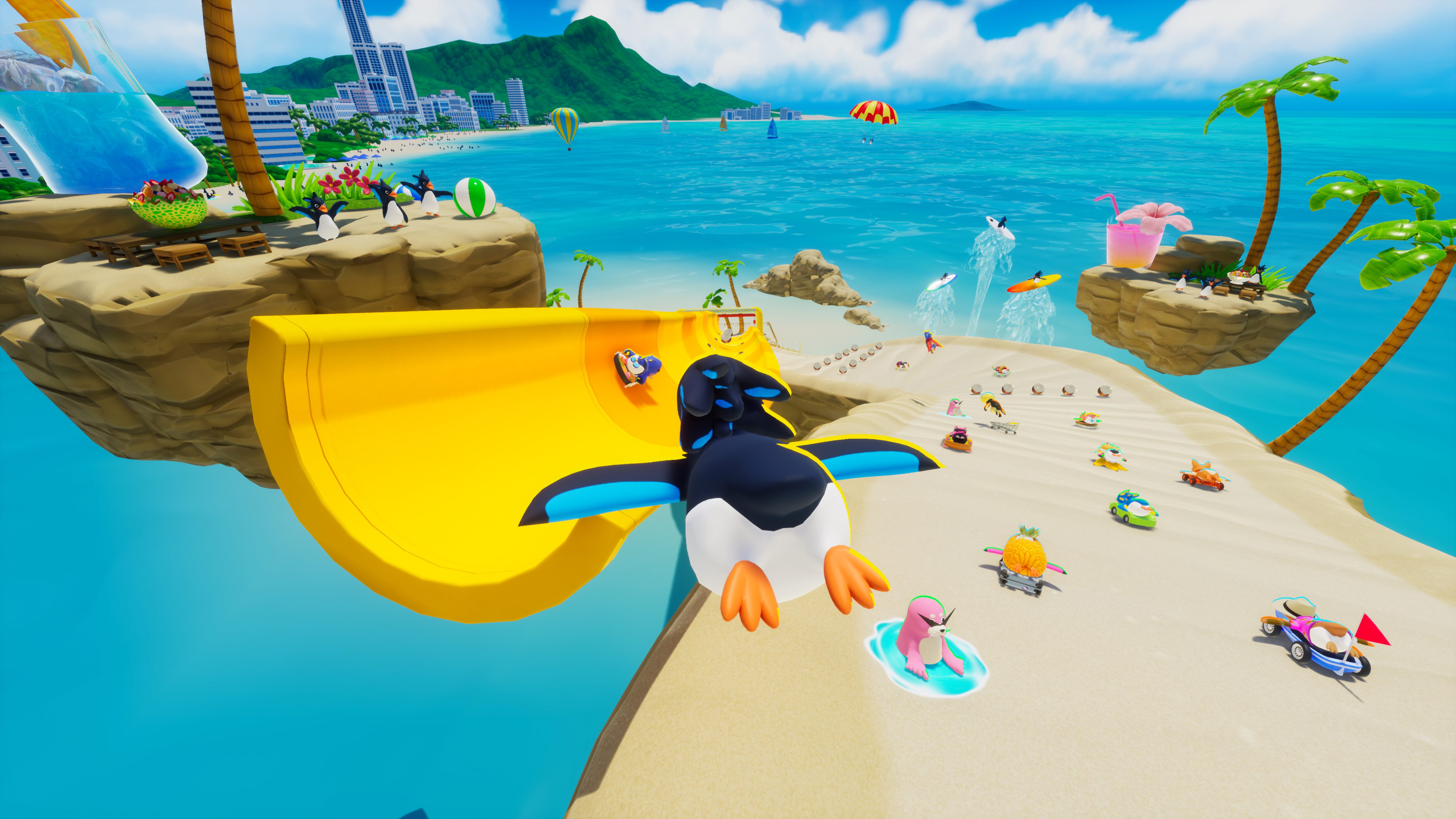 historia announces free-to-play multiplayer racing game Faaast Penguin ...