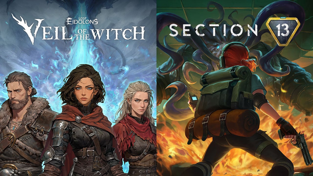 Ocean Drive Studio titles Lost Eidolons: Veil of the Witch and Section 13 to be published by Kakao Games