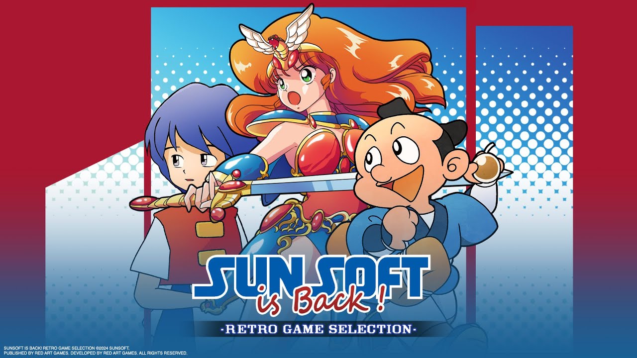 SUNSOFT is Back! Retro Game Selection coming west on September 6 for PS5, Xbox Series, and Switch