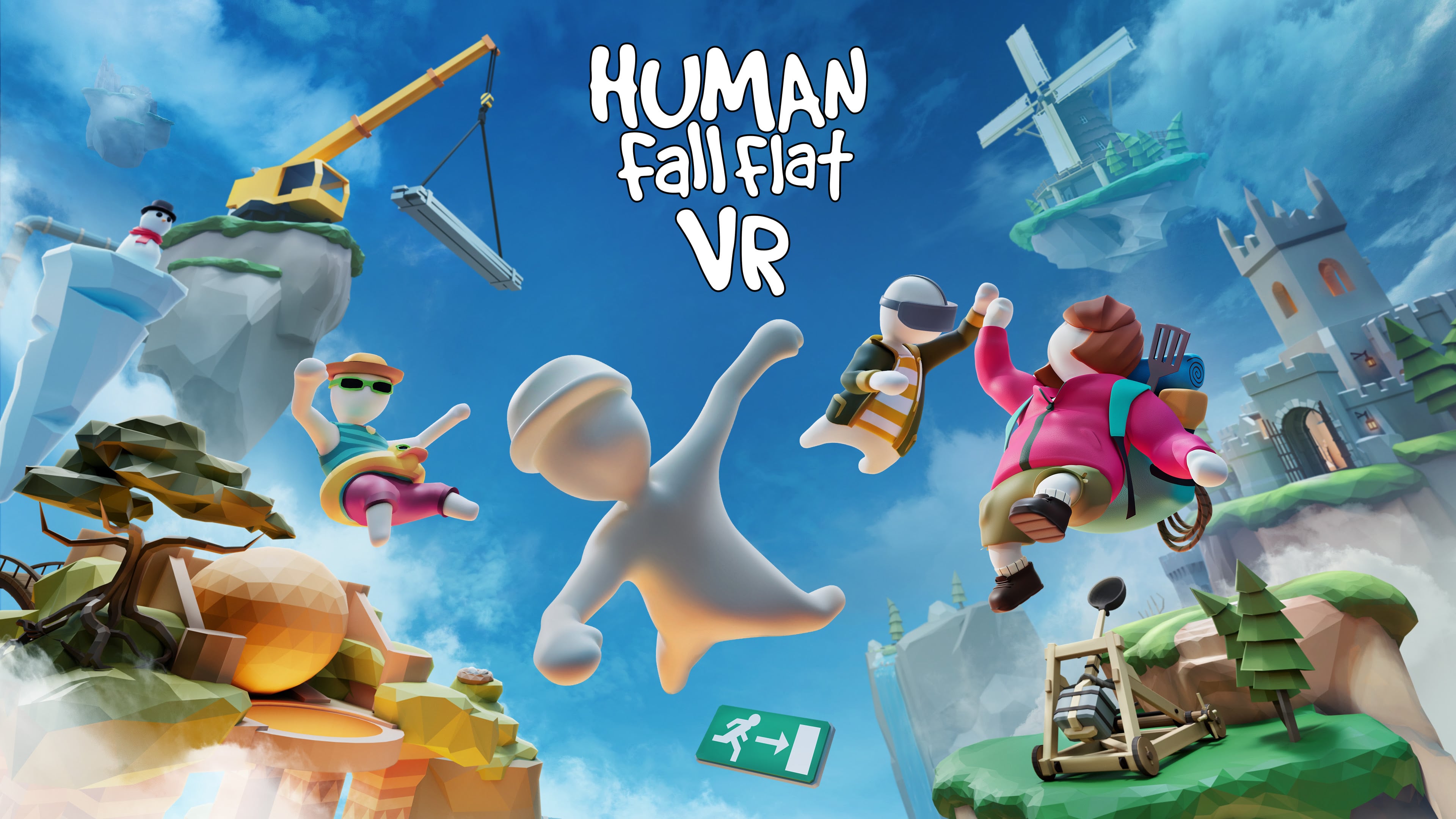 Human Fall Flat VR announced for PS VR2, SteamVR, and Quest 2 and 3