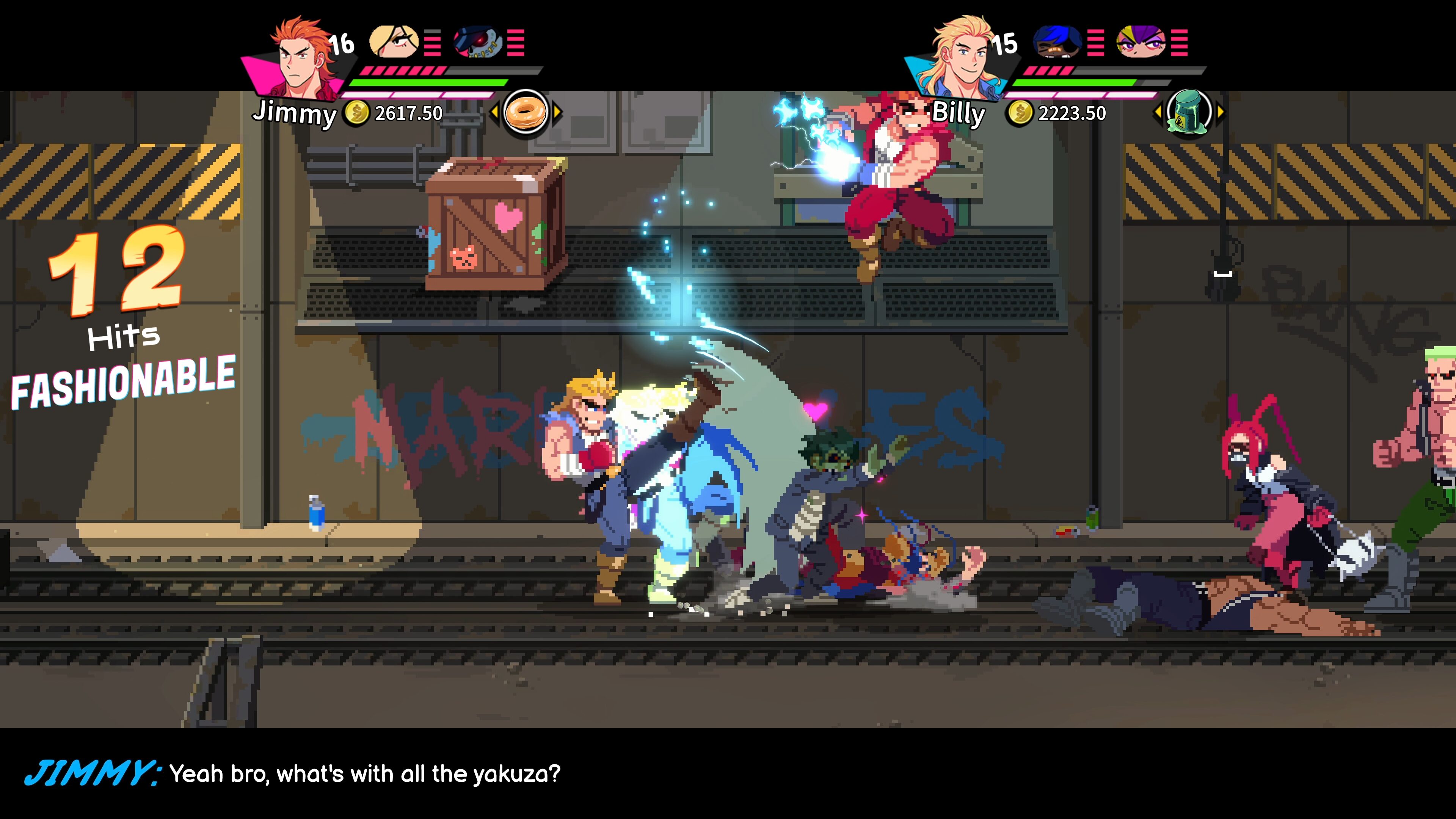 River City Girls 2 DLC characters Billy and Jimmy Lee delayed to fall