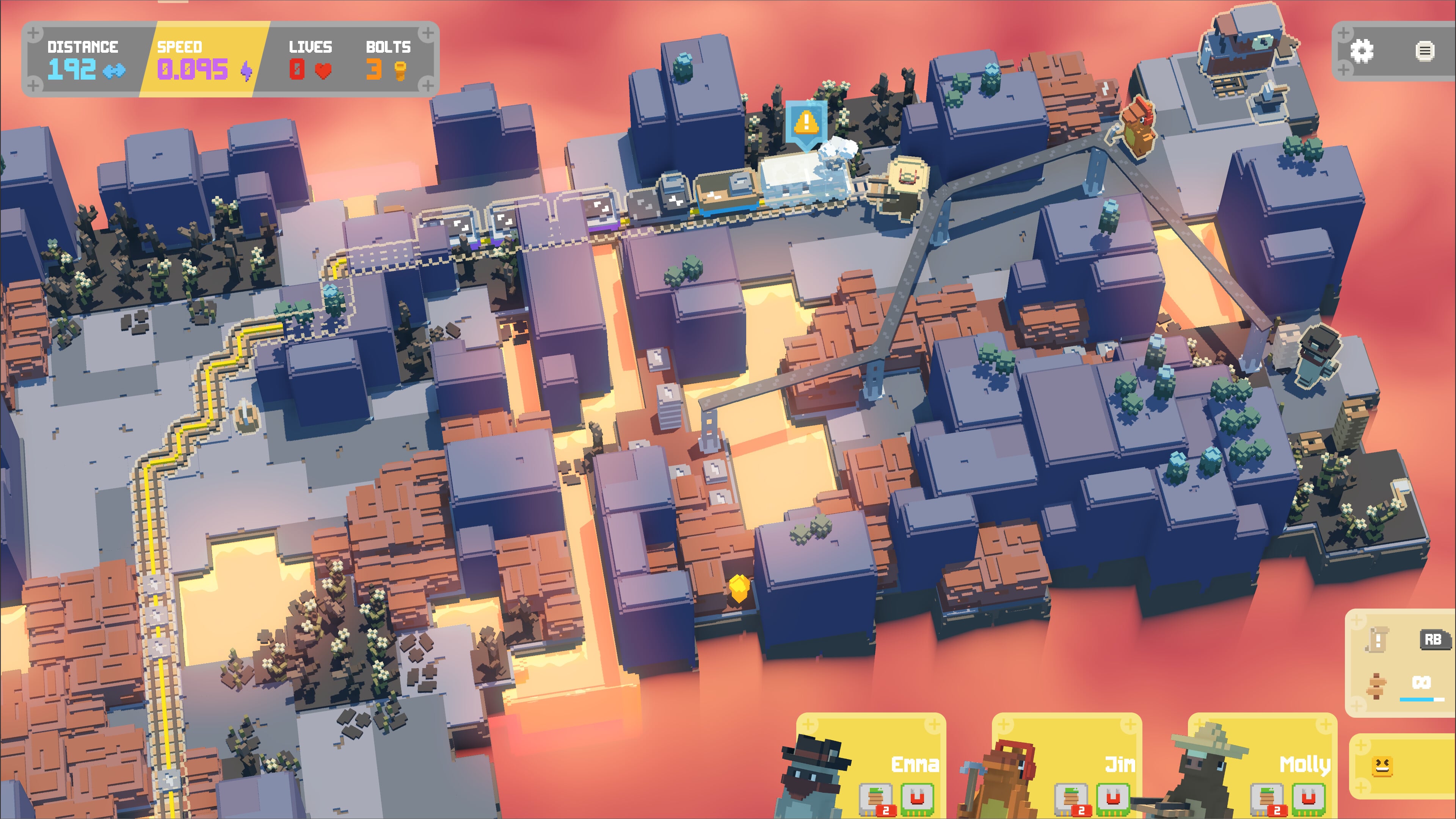 Unrailed! 2: Back on Track launches in Early Access on November 7