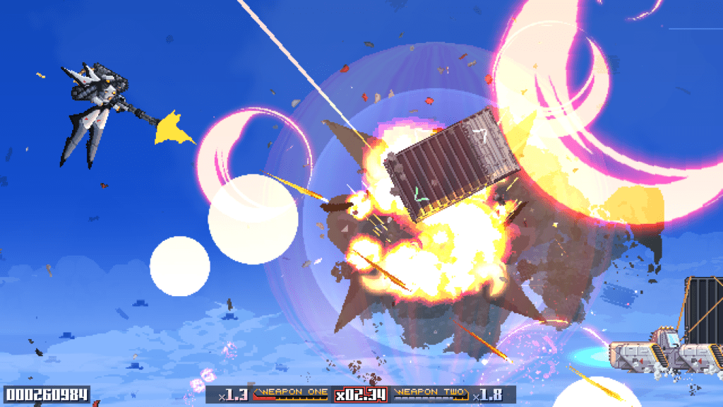Mecha Side Mecha side-scrolling shoot ’em up VISEGUNNE announced for PC - Gematsu