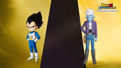 Dragon Ball: Sparking! ZERO DLC characters Glorio and Vegeta (Mini