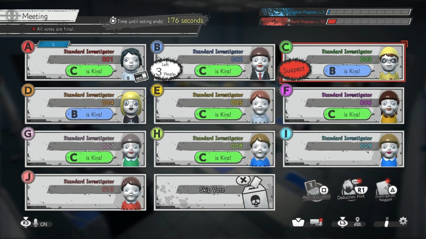 Online social deduction game Death Note: Killer Within announced for ...