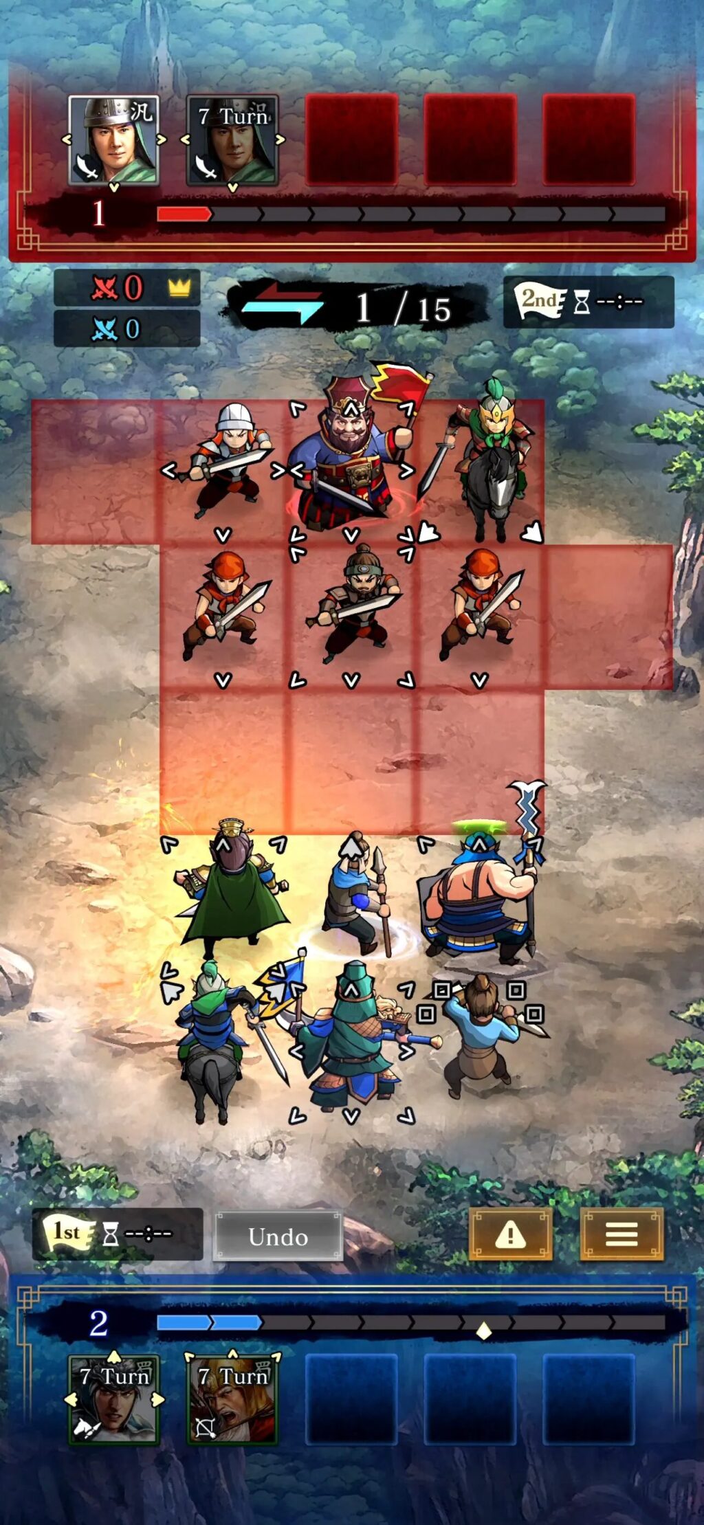 Heroes of Three Kingdoms gameplay screenshot 2