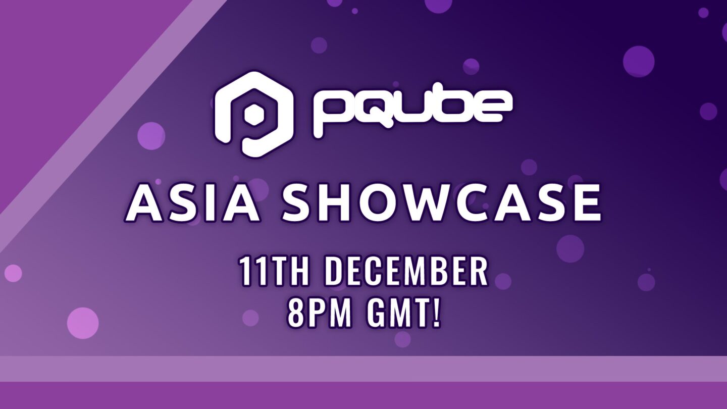 PQube Asia Showcase 2024 set for December 11 - Gematsu