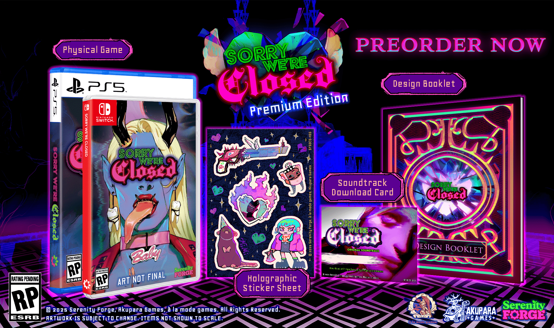 #
Sorry We’re Closed physical edition announced for PS5, Switch #
Sorry We’re Closed physical edition announced for PS5, Switch