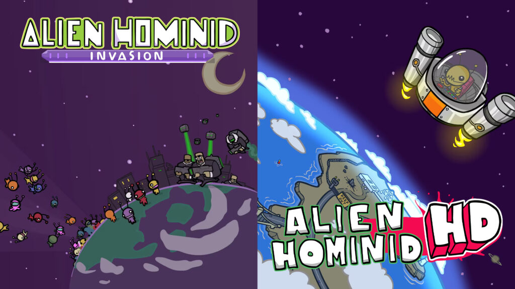 Alien Hominid Invasion and Alien Hominid HD for PS5, PS4 launch June 10 ...