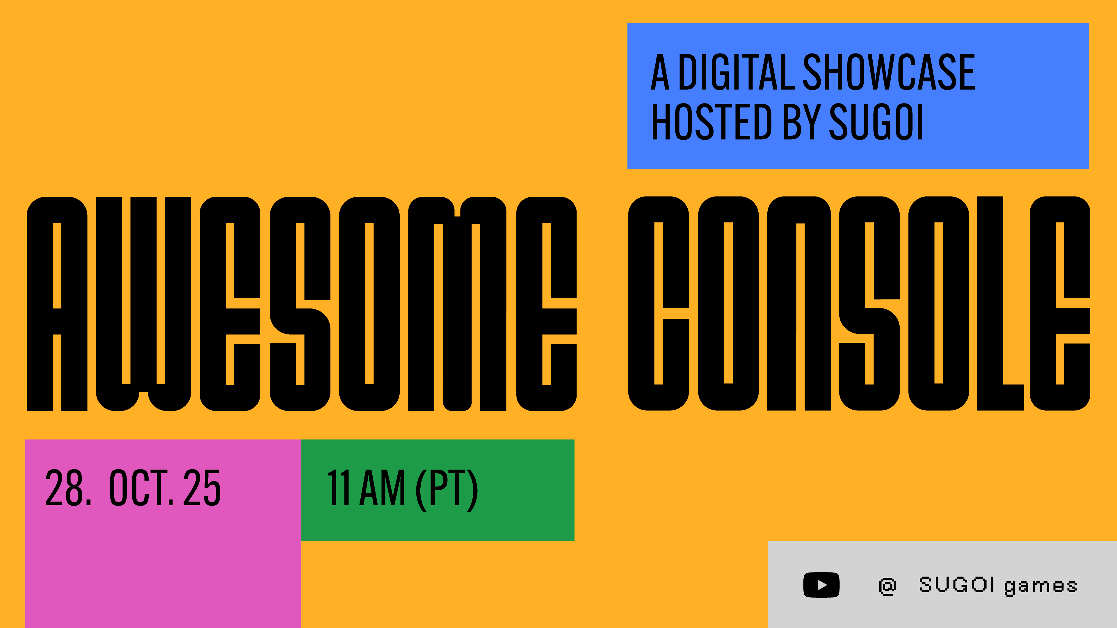 Awesome Console Showcase: October 28, 2025