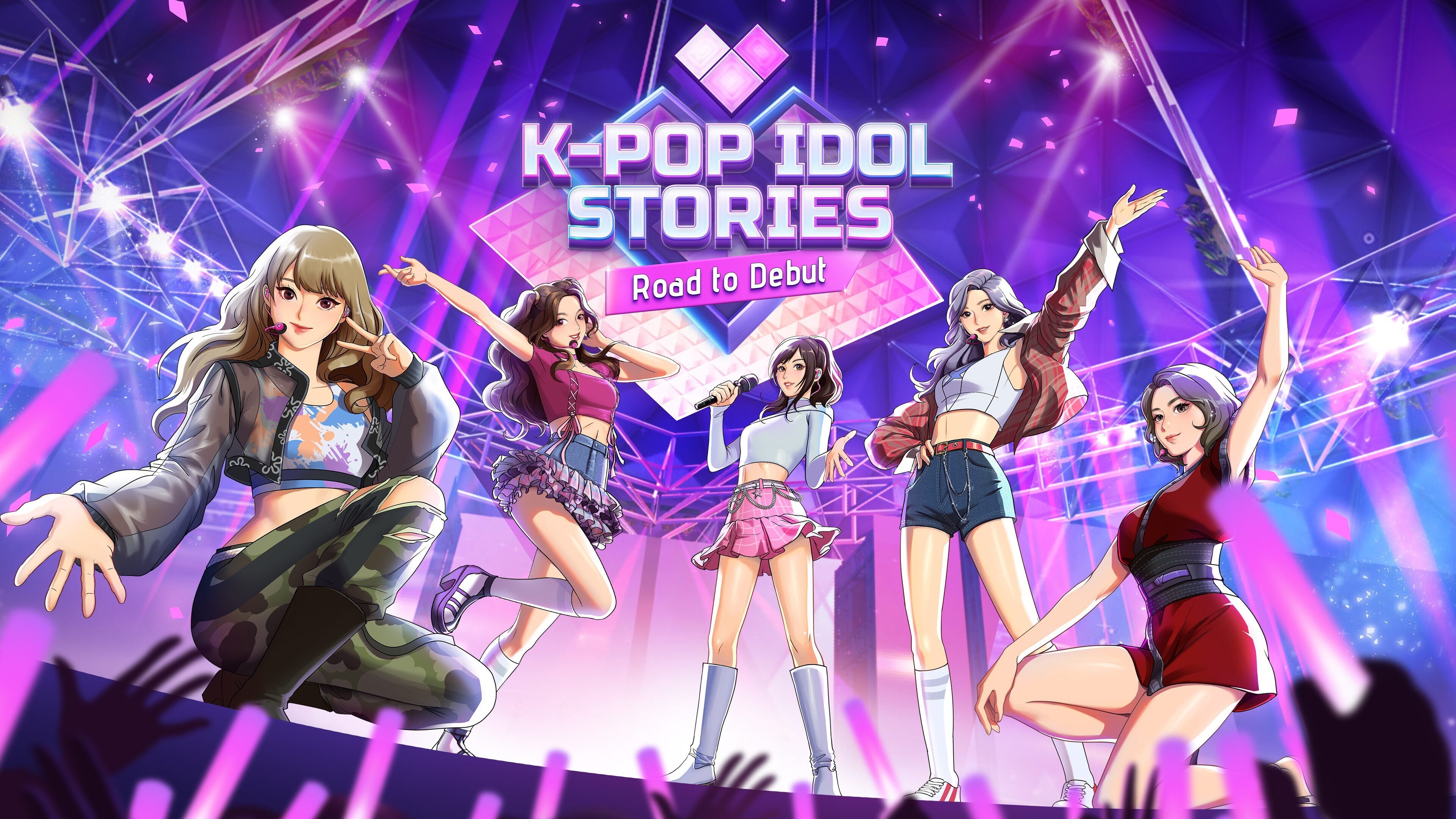 K-pop偶像模擬遊戲《K-pop Idol Stories: Road to Debut》將於7月16日推出