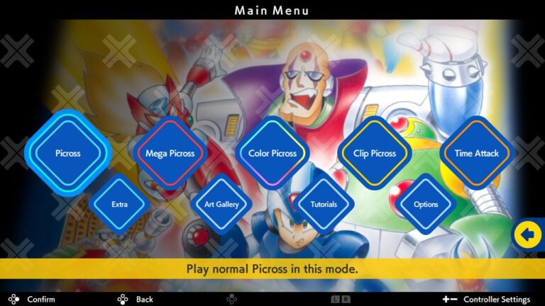 PICROSS S Capcom Classics edition announced for Switch - Gematsu