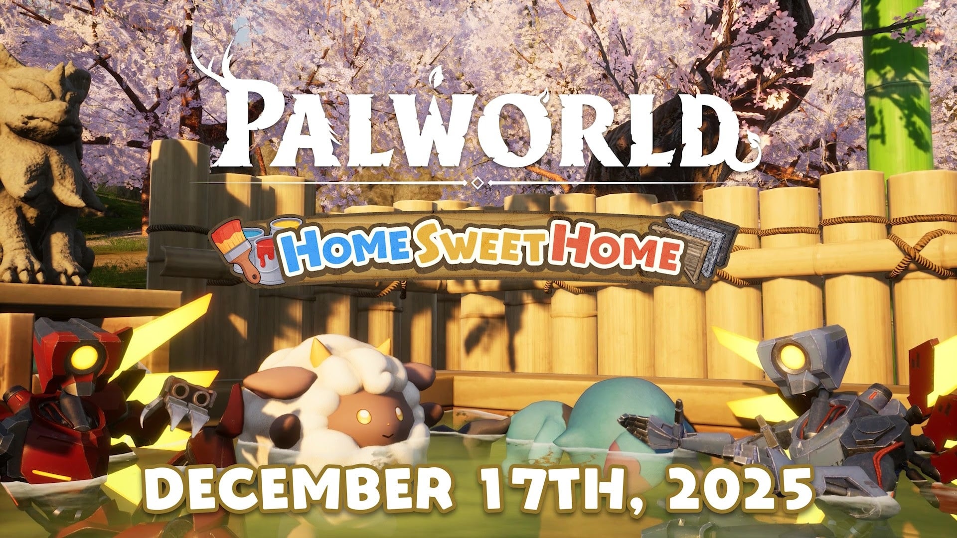 Palworld 'Home Sweet Home' update launches December 17 - Gematsu
