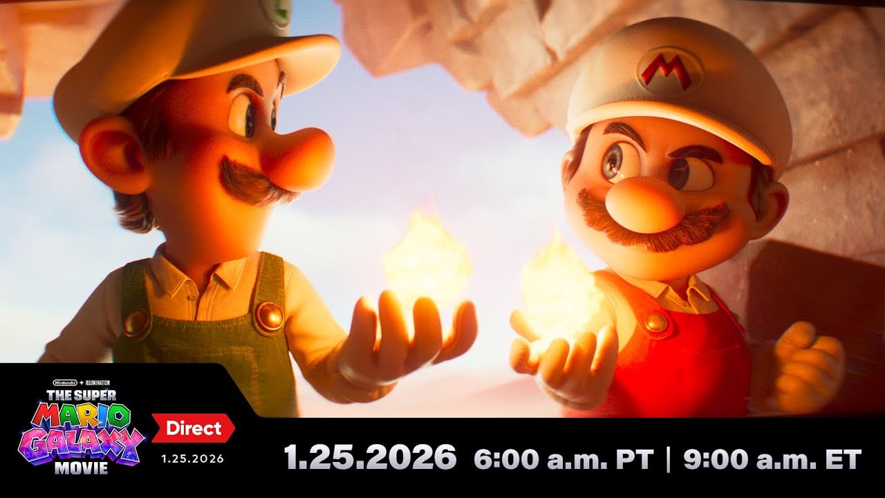 The Super Mario Galaxy Movie Direct set for January 25
