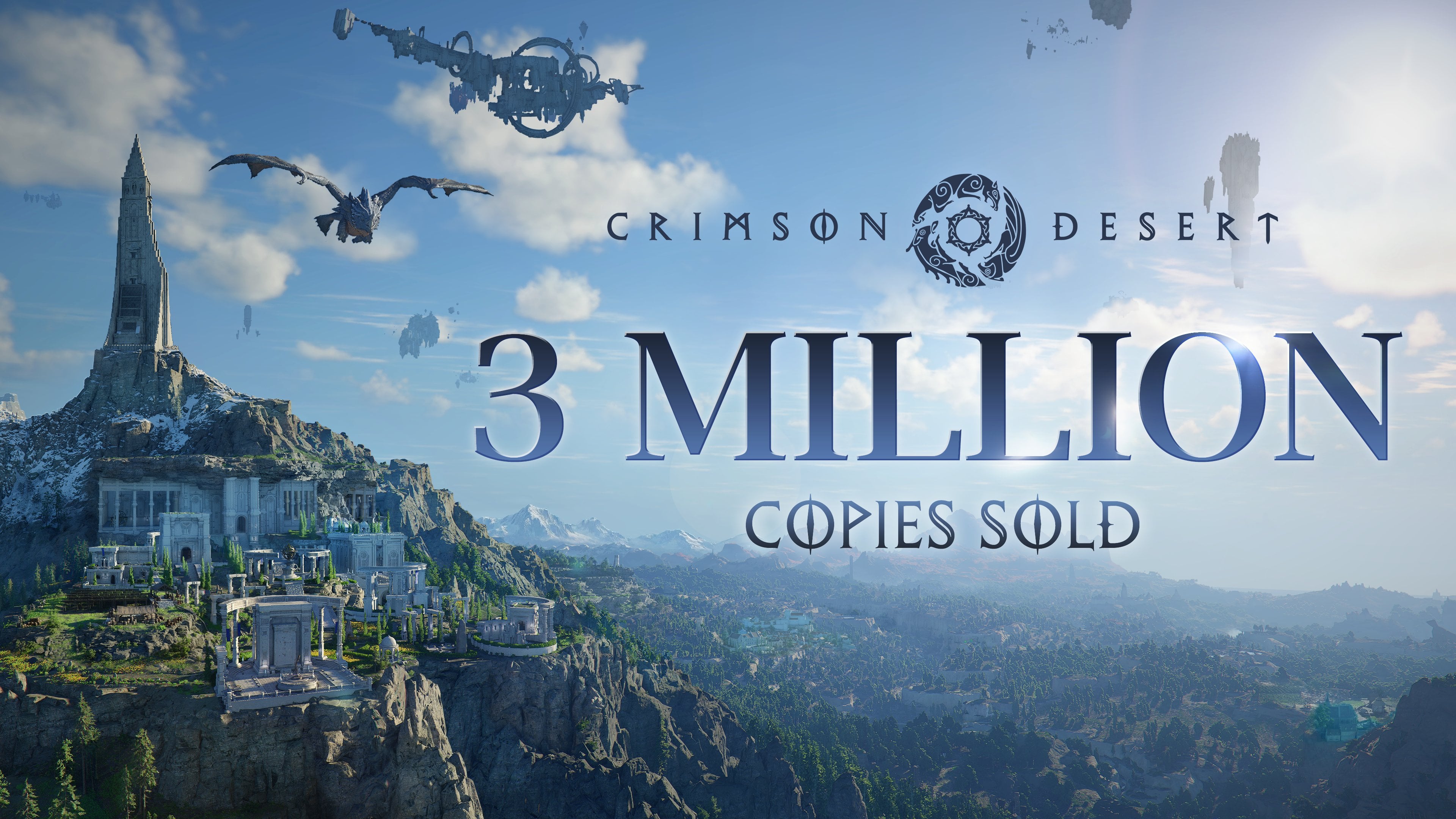 Cover image for Crimson Desert Surpasses Three Million Sales, Marking a Milestone for Indie Developers