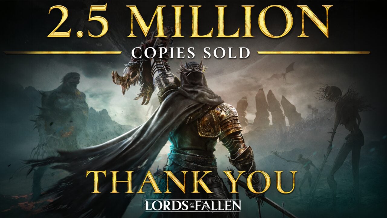 Cover image for Lords of the Fallen Surpasses 2.5 Million Sales in 2023