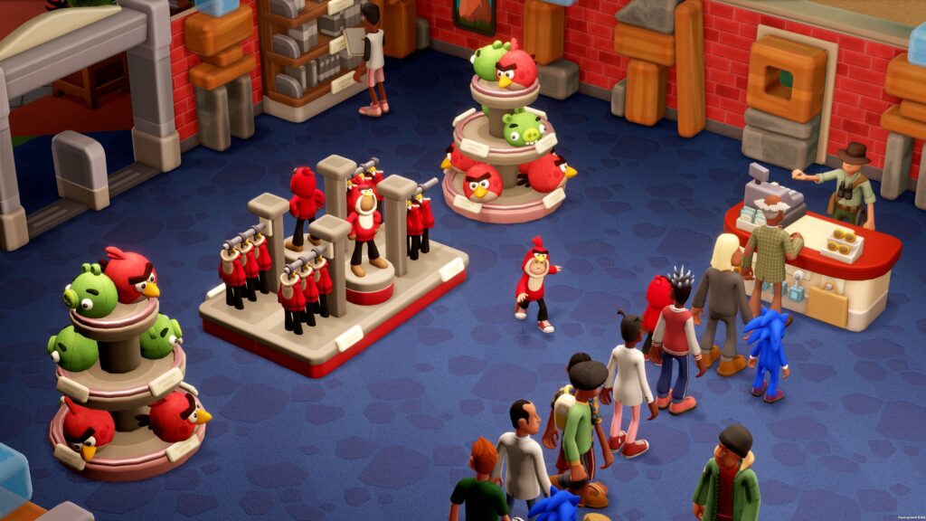 Two Point Museum x Angry Birds collaboration update now available - Gematsu